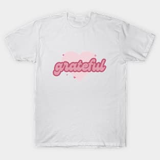 'grateful' y2k inspired design T-Shirt